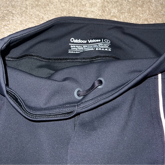 Outdoor Voices FrostKnit 7/8 Legging - Black Rainbow Reflective - Picture 4 of 10